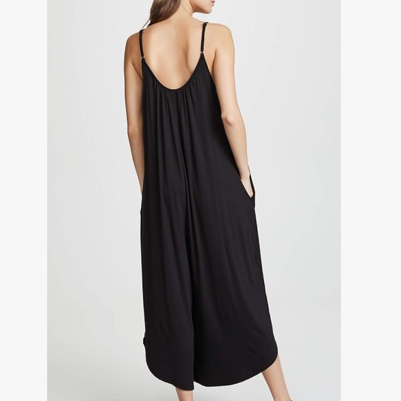 Black Z Supply Flared Jumpsuit - Picture 2 of 7